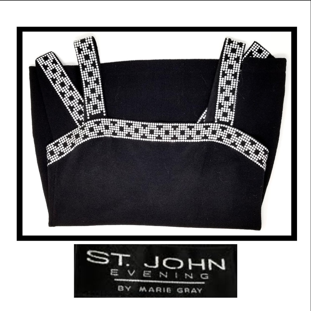 Elegant Vintage St. John Tank - Picture 2 of 5